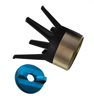 Luftkappe-blau Luftkappe blau