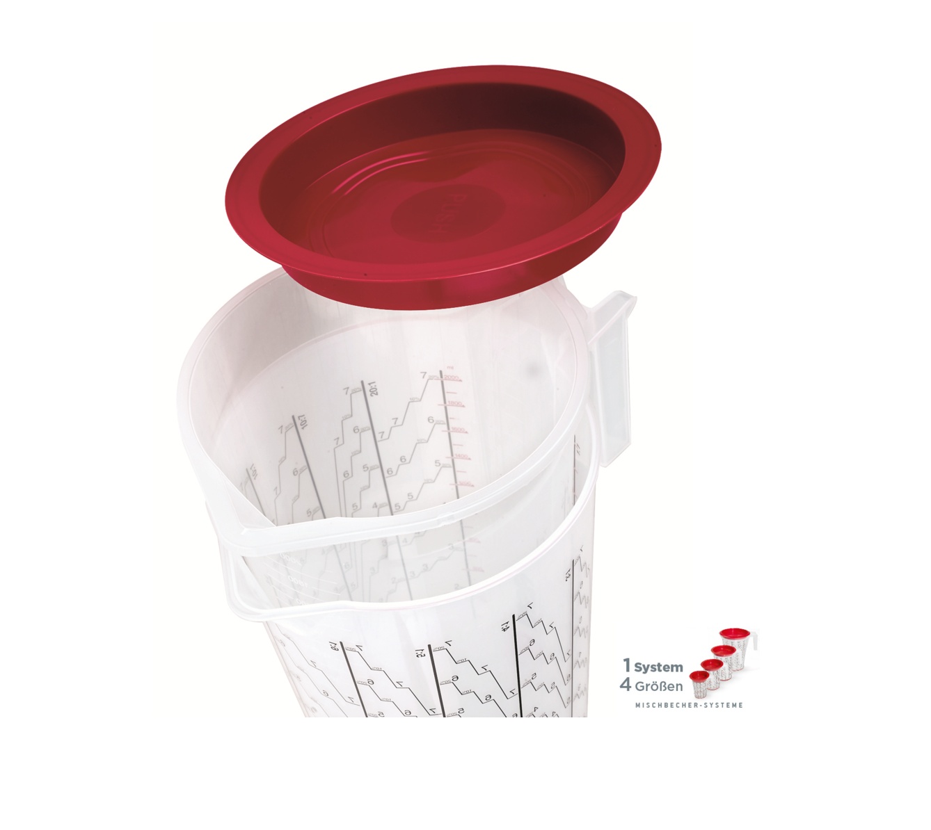 HSM Mischbecher System komplett