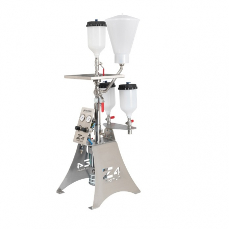 MARX Z4 Premium Farbspritzgerät aus Edelstahl mit Bedienelement und Glasmanometer