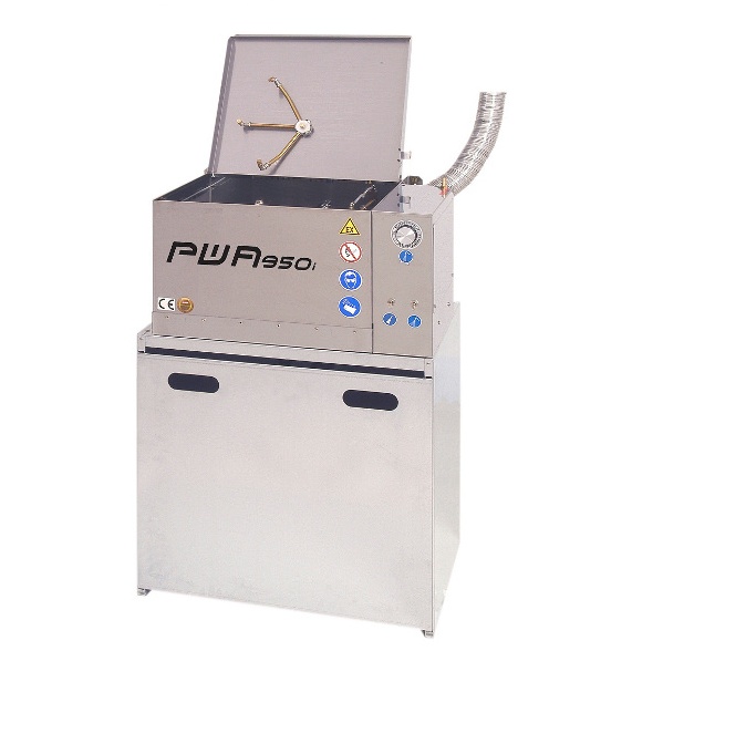 Pistolenreinigungsgerät PWA 950i mit Durchlaufpinsel für Becherpistolen