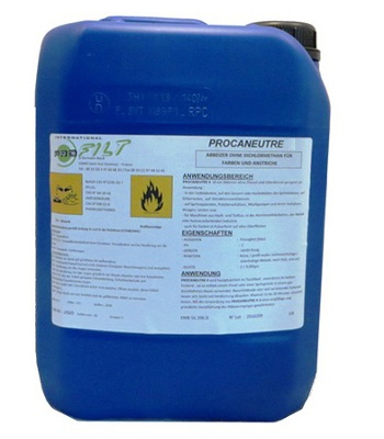 Procaneutre 2/4 Abbeizer 10 L – Dichlormethanfreil Procaneutre 2/4 Abbeizer – Dichlormethanfrei, neutraler Lackentferner im 10-Liter-Gebinde