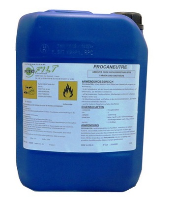Procaneutre 2/4 Abbeizer – Dichlormethanfrei, neutraler Lackentferner im 10-Liter-Gebinde