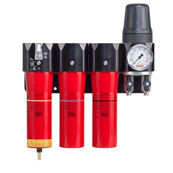 SATA filter 524 544 564 584 – Druckluft Kombifilter für Lackierkabinen