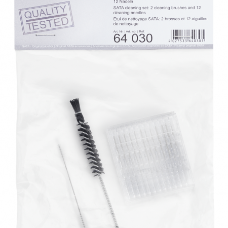 SATA Reinigungs-Set 64030 mit Bürsten und Nadeln