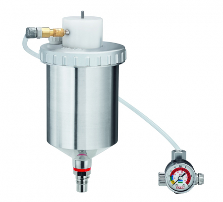 SATA Rührwerksbecher Anbausatz zur Verarbeitung von Effektlacken