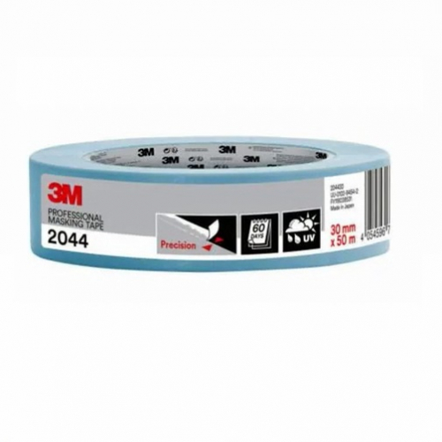 3M Malerabdeckband 2044 hellblaues Washi-Abdeckband für scharfe Farbkanten auf Glas, Holz, Metall und Kunststoff