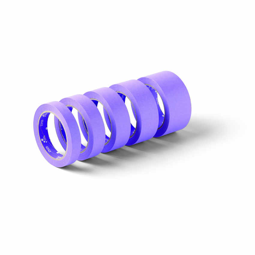 Schuller Abdeckklebeband SENSI CORE in allen verfügbaren Breiten für empfindliche Untergründe, wasserabweisend und rückstandslos abziehbar