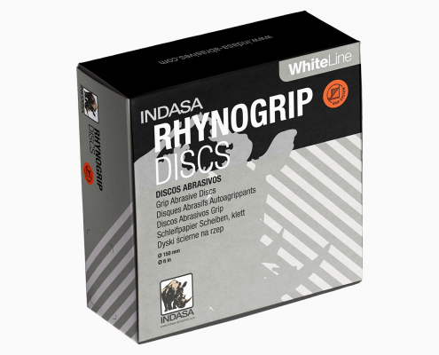RHYNOGRIP Indasa RHYNOGRIP WHITE LINE D150 15H Schleifscheiben