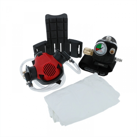 SATA Atemschutzset: air star C und Gurteinheit mit Aktivkohleadsorber und Luftregelventil (Artikelnummer 137554)